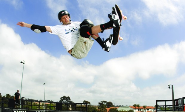 Tony Hawk will bring the Birdhouse Skate Team to Lake Cunningham Skate Park in San Jose on Sunday.