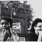 This image, taken by Robert Frank, is among many on display at the 'Robert Frank in America' exhibit currently at Cantor Arts Center at Stanford. Frank's rarely shown Rolling Stone's documentary, 'Cocksucker Blues,' will be screened Oct. 15 at the Annenberg Auditorium.