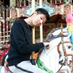 Charlie Yin, a.k.a. Giraffage, getting some quality alone time.