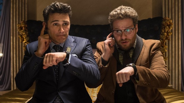 Secret agent men: James Franco and Seth Rogan play a talk show host and his producer sent to assassinate North Korea's leader.