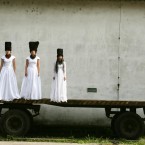 Mad Hatters: DakhaBrakha crosses traditional Ukrainian music with pop sensibility for a far-out, future-folk sound.