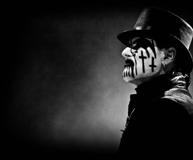 Holding Court: With a piercing falsetto and penchant for brooding theatrics, King Diamond has lorded over metal fans for decades  performs at The Rockstar Energy Drink Mayhem Festival this weekend.