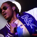 Purple Reign: Future lit up the San Jose State Event Center on Saturday. Photo by Greg Ramar.