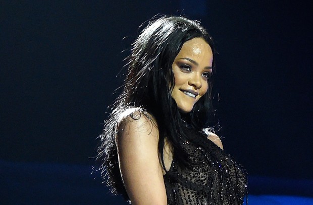 Rihanna performed Friday night, May 6, at the SAP Center. Photo by Kevin Mazur.