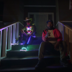 FLOW & GLOW: Antwon spits rhymes and hangs with his chicano crew.