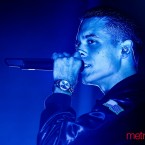 WHEN ITS DARK OUT: G-Eazy was clearly stoked to play to a sold-out Shoreline Amphitheatre.