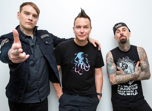 BOYS ARE BACK: Blink-182 plays Shoreline Amphitheatre.