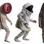 NOW YOU SEE ME: Sculptor, designer and visual artist, Nick Cave, makes amazing 'Soundsuits.'