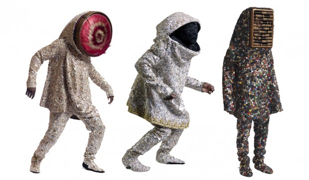 NOW YOU SEE ME: Sculptor, designer and visual artist, Nick Cave, makes amazing 'Soundsuits.'