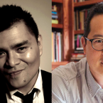 Jeff Chang (right) and Jose Antonio Vargas (left) discussed issues of race, income inequality and resegregation.