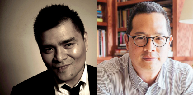 Jeff Chang (right) and Jose Antonio Vargas (left) discussed issues of race, income inequality and resegregation.