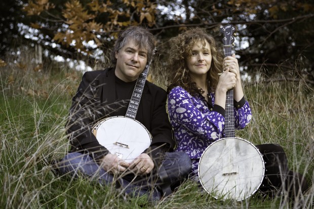 BETTER TOGETHER: Béla Fleck and wife Abigail Washburn. Photo by Jim McGuire.