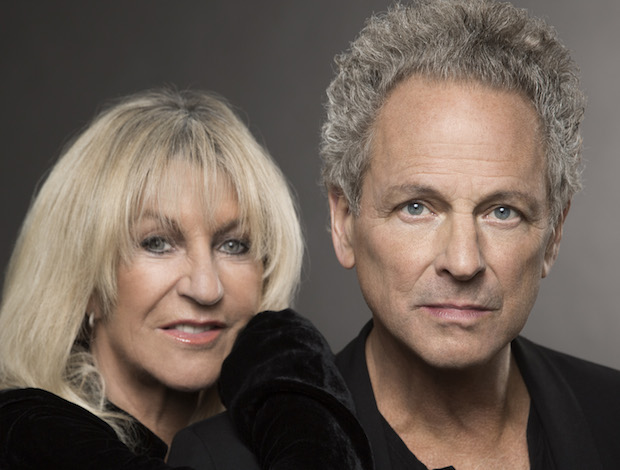 DON'T STOP: Lindsey Buckingham and Christine McVie get the band back together on new self-titled record.