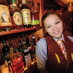 Tomoyo Yoshinaga and the rest of the Haberdasher staff have a true passion for the craft of cocktails. Photo by Greg Ramar.