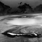 OUT THERE: Michael Light's photographic collection of ethereal black-and-white images blurs the line between Earth and deep space.