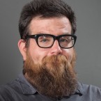 MIGHTY MIC: Who else would be hosting the St. James open mic but 'Mighty' Mike McGee?