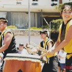 GET RHYTHM: San Jose Taiko drummers will help celebrate the annual Obon Festival in Japantown.