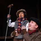 CHRISTMAS MIRACLE: The Northside Theatre makes its triumphant return with its annual production of 'A Christmas Carol.' Photo by Dana Grover.