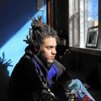 YOUNG AND RISING: Chicago's Kweku Collins was spitting bars before he could enter bars