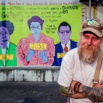 STREET ART: Tim Kerr showcases the people in new show "Cameras, Photographers, Skaters, Surfers, and..."
