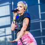 EVEN CLOSER: On her Hopeless Fountain Kingdom tour, Halsey plays the Shoreline  just before her recent ex G-Eazy does.