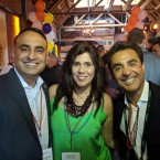 Cannabis lobbyist Sean Kali-Rai (pictured right) rubbed elbows with the South Bay’s political elite, including Assemblyman Ash Kalra (left) and San Jose Vice Mayor Magdalena Carrasco (center) at the Silicon Valley Cannabis Alliance after-party.