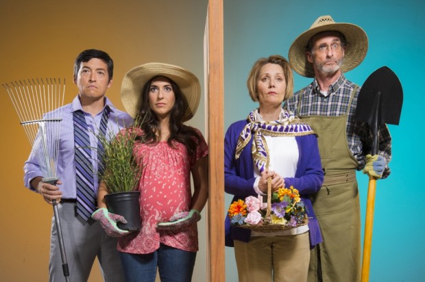OLIVE GUARDIN': A cornucopia of problems crop up in this play about gardens, borders, race and nosey neighbors.
