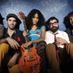HUMAN POWERED: As a gesture towards a more renewable world, Rupa & the April Fishes will be performing in front of City Hall powered entirely by bicycle.
