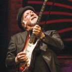 Guitarist Angelo Rossi, a.k.a. AJ Crawdaddy, draws from the many traditions of blues. Photo by Bob Hakins