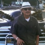 LOCAL HISTORY: Sonny Madrid, founder of Lowrider magazine, pictured with one of the bombs that made his career.