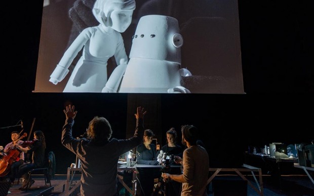 ROBOTOPIA: Kid Koala teams up with 'Being John Malkovich' production designer K.K. Barrett for something truly weird.
