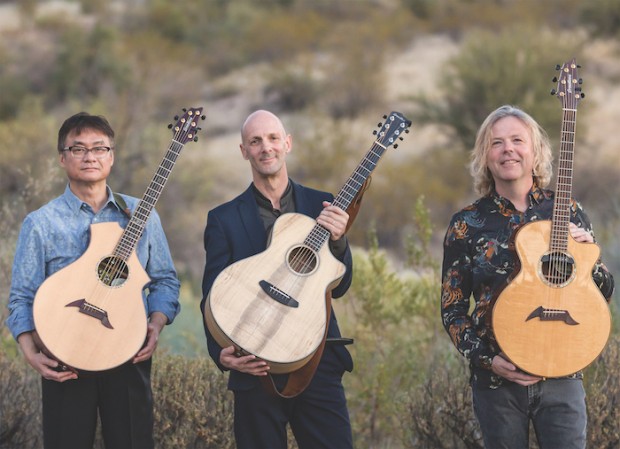THREE AMIGOS: After nearly three decades together, the California Guitar Trio is as tightly knit a group as ever.