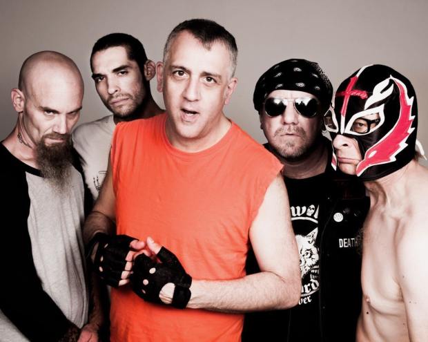 COME AT ME: Blag Dahlia, frontman for the Dwarves, isn’t backing down from his band’s brand of shocking hardcore.