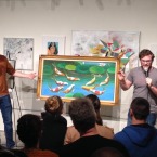 PAINT MISBEHAVIN: Some art isn't all that great, but at 'Laught Your Art Out' even bad art makes for good punchlines.