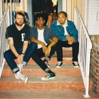 HOUSE PARTY: From left, Riley McShane, Isaiah Wilson and Leopoldo “Jon Jon” Macaya of The Come Up.