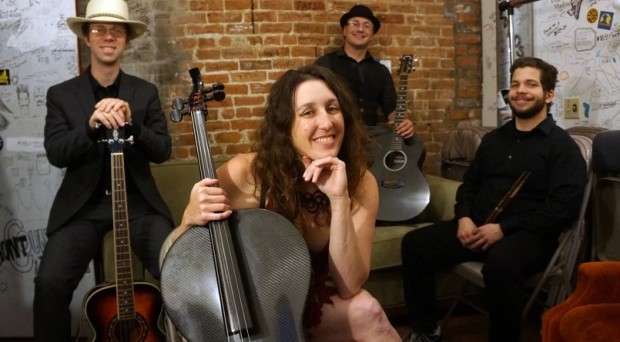 CHAMBER BLUES: Don't expect bowties and cumberbunds on this cello quartet.