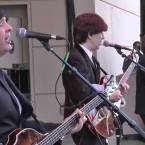 PRE-FAB FOUR: Beatles cover band Ticket to Ride bring the fab four's tunes to Courtyard Square.