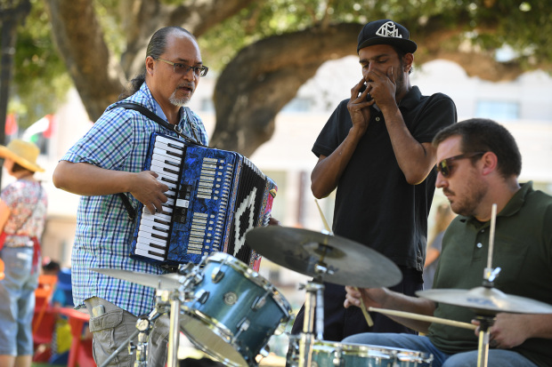 PARK LIFE: 'Viva Parks' brings live music, food trucks, and family friendly events to Plaza de Cesar Chavez.
