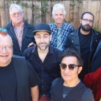 MYSTIC KNIGHT: Drummer Johnny ‘Vatos’ Hernandez, at 4 o’clock, leads Oingo Boingo Former Members at the Mountain Winery.