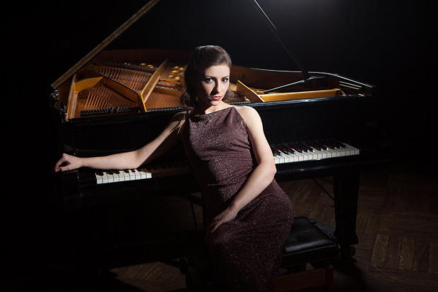 CLASSICAL ACT: Celebrated pianist Anna Dmytrenko comes to the Hammer as part of Steinway Society's 25th season.