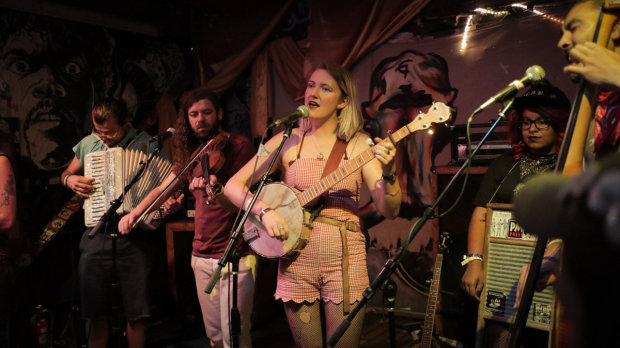 SEE YOU THERE: Oakland folkpunks bring in the folk, bring in the punk at Playback Studios.