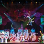 HIGH HOLIDAY: The performers in 'Cirque Dreams Holidaze' put on a high-flying show.