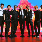 M-POP: Korean K-pop superstars SuperM bring their new dance style 'jopping' to the SAP Center.