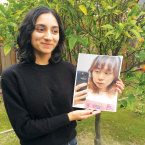 ELECTRIC ANALOG: Cupertino natives Kazuma Matsui and Megan Karangutkar make up the band Happy New Year, which recently released its first full-length album. Photo Courtesy of Happy New Year