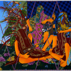 FACE TIME: In 'American Family' Amir H. Fallah depicts domesticity without any facial features.