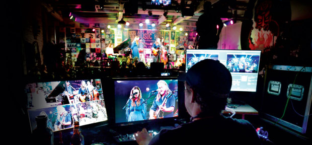 SPLICED: Live music is back at Art Boutiki in a hybrid form, but the venue isn’t out of the shadow of 2020 yet. Photo by Greg Ramar