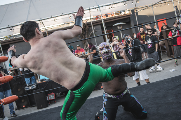FULL FORCE: San Jose’s diverse, exciting Underground Wrestling Alliance is launching the next generation of stars. (photo credit: Matthew Medina)