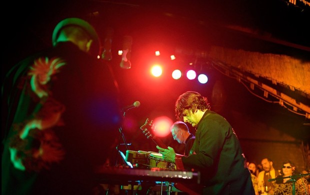 SURF'S UP: Tikiyaki 5-0, the "combo version" of the surf rock Tikiyaki Orchestra, get the waves roiling at Art Boutiki.