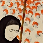 PAGE MASTERS: Anbreen Butt's 'Daughter of the East,' one of many prints on display at Cantor.