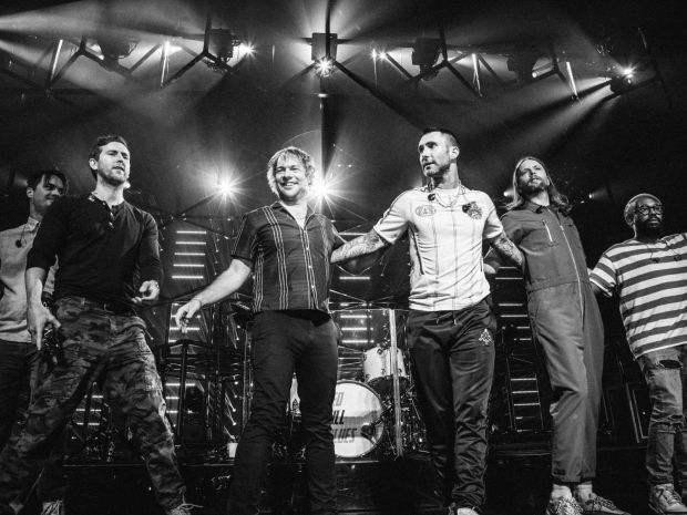 FIVE ALIVE: Maroon 5 have been pumping out pop hits for almost twenty years.